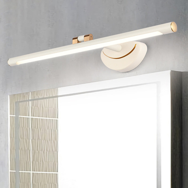 Lisslune | Rotating pole-shaped bathroom light retro style metal LED wall lamp fixture