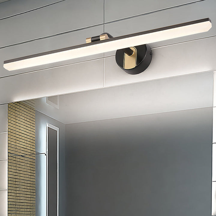 Lisslune | Swing Arm LED Bathroom Light Minimalism Acrylic Wall-Mounted Vanity Light for Bathroom