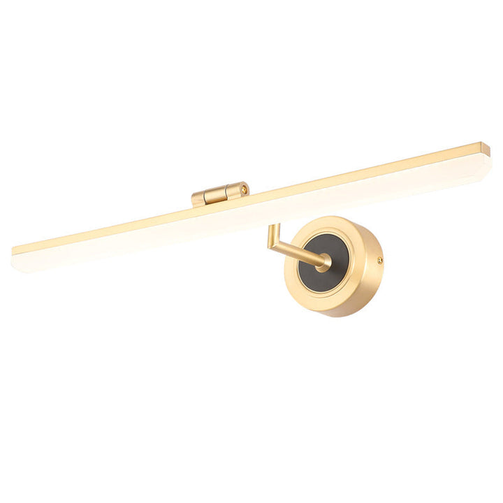 Lisslune | Swing Arm LED Bathroom Light Minimalism Acrylic Wall-Mounted Vanity Light for Bathroom