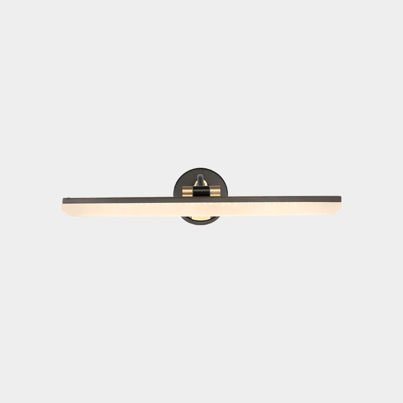 Lisslune | Swing Arm LED Bathroom Light Minimalism Acrylic Wall-Mounted Vanity Light for Bathroom