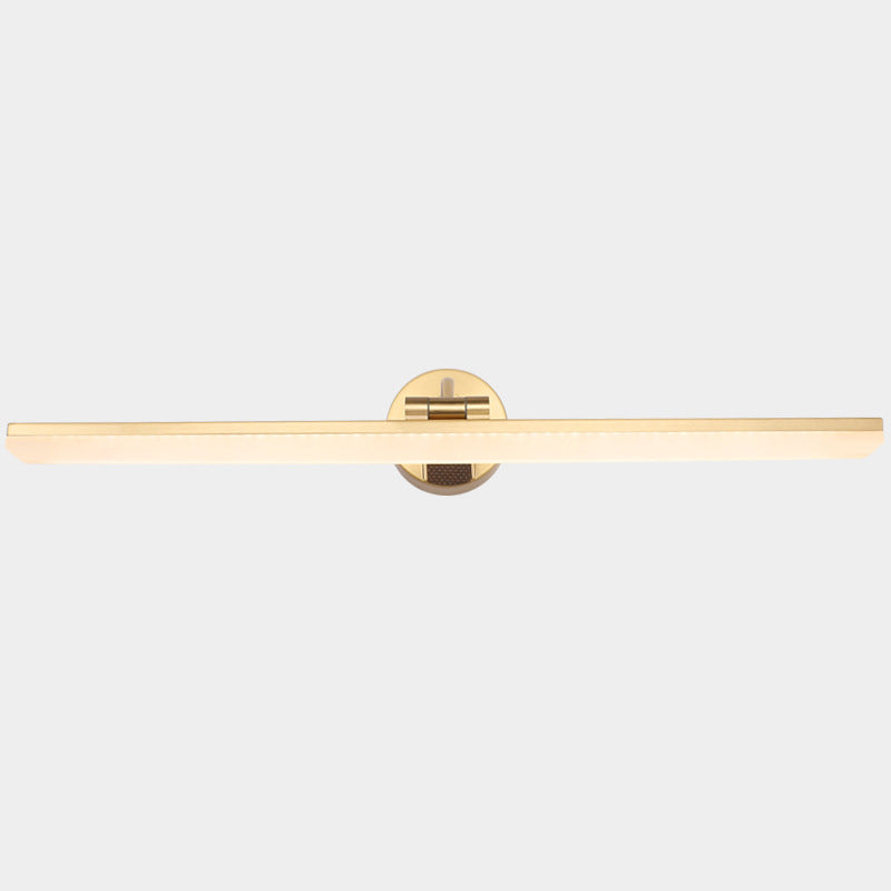 Lisslune | Swing Arm LED Bathroom Light Minimalism Acrylic Wall-Mounted Vanity Light for Bathroom