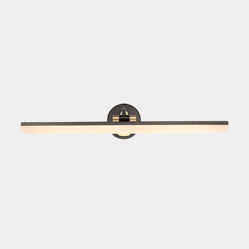 Lisslune | Swing Arm LED Bathroom Light Minimalism Acrylic Wall-Mounted Vanity Light for Bathroom