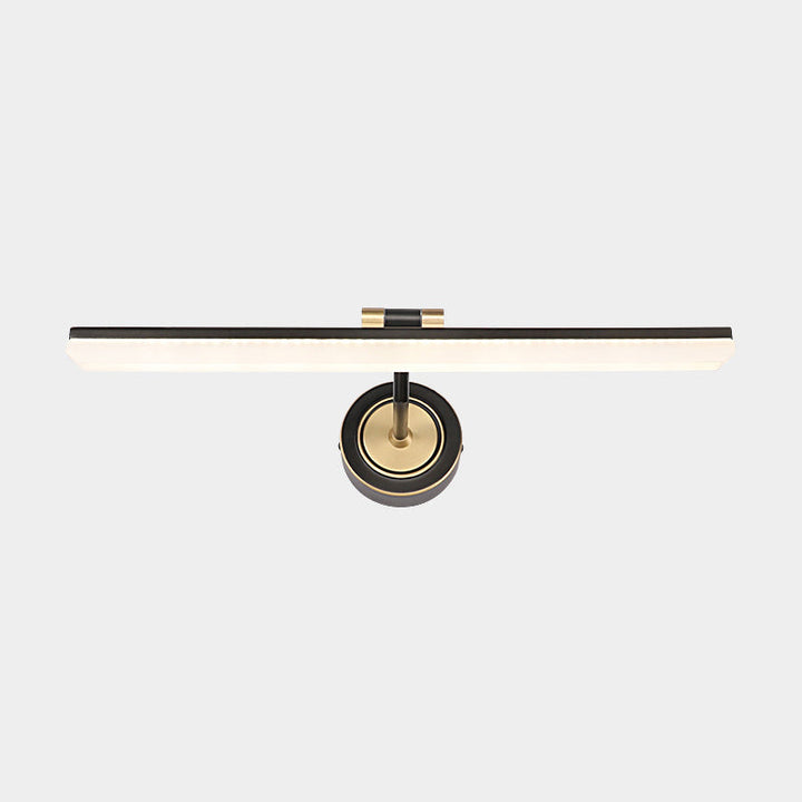 Lisslune | Swing Arm LED Bathroom Light Minimalism Acrylic Wall-Mounted Vanity Light for Bathroom