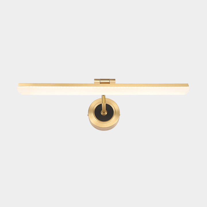 Lisslune | Swing Arm LED Bathroom Light Minimalism Acrylic Wall-Mounted Vanity Light for Bathroom