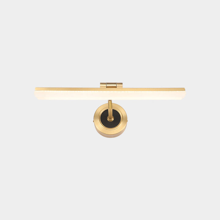 Lisslune | Swing Arm LED Bathroom Light Minimalism Acrylic Wall-Mounted Vanity Light for Bathroom