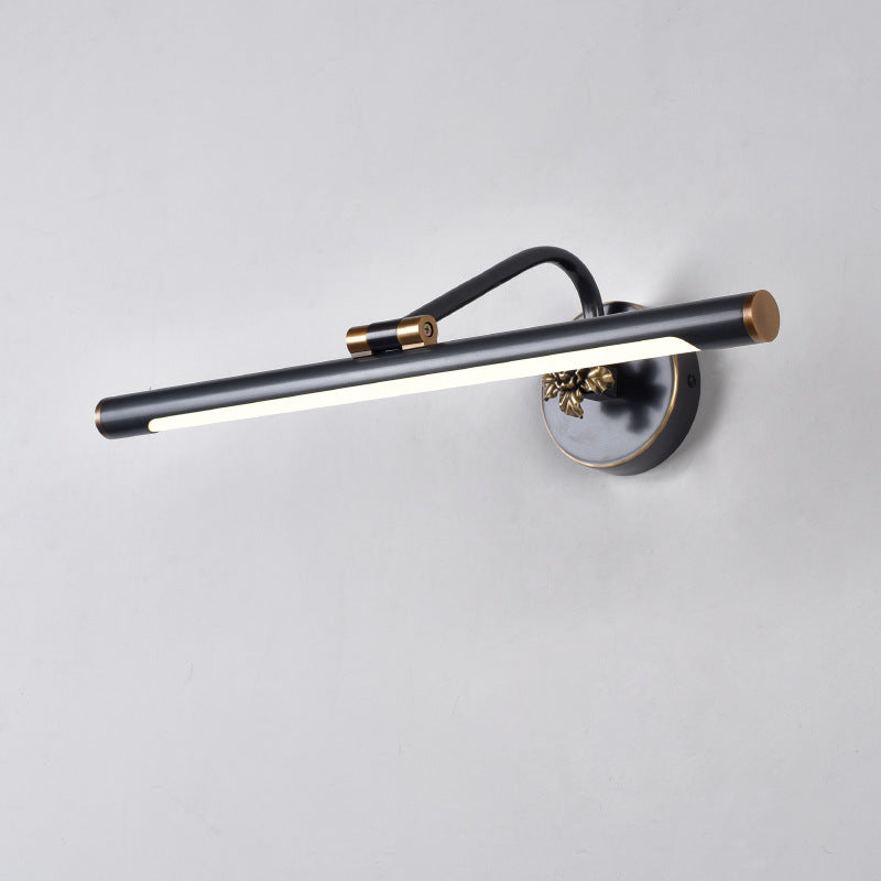 Lisslune | Adjustable Pipe Bath Part Mirrors Light Vintage Metal LED Wall Mounted Lamp