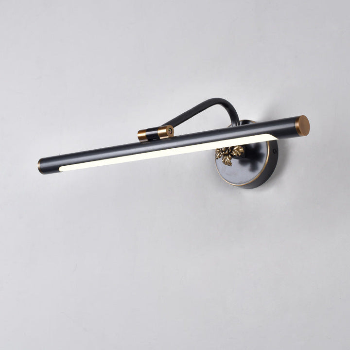 Lisslune | Adjustable Pipe Bath Part Mirrors Light Vintage Metal LED Wall Mounted Lamp