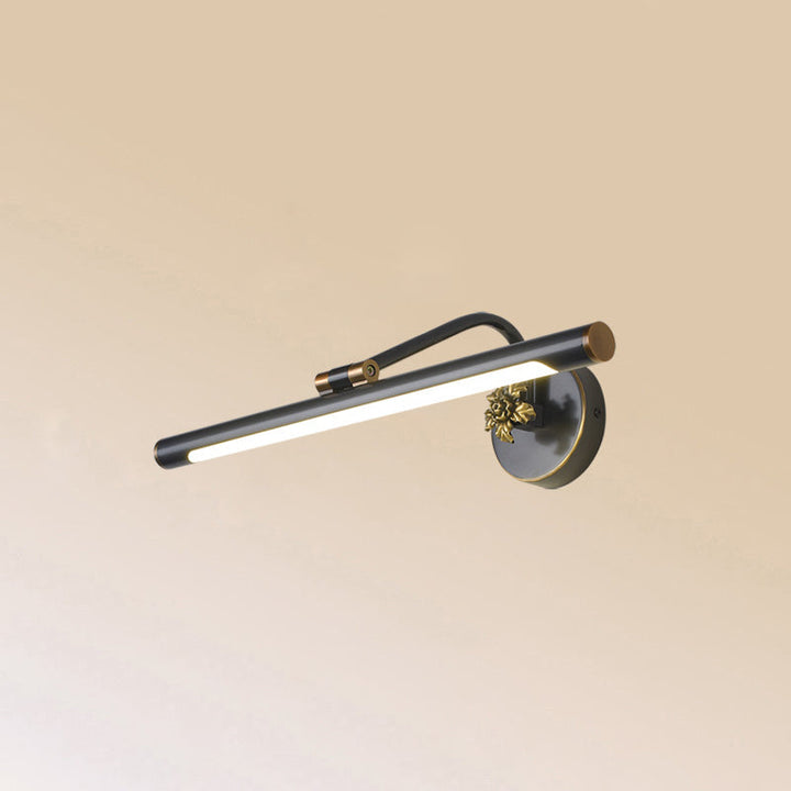 Lisslune | Adjustable Pipe Bath Part Mirrors Light Vintage Metal LED Wall Mounted Lamp