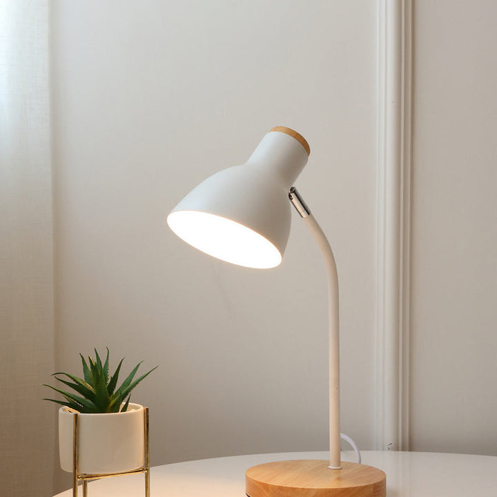 Lisslune | Flashlight-shaped swivel table lamp Macaron Metal 1-light night lamp for children's room