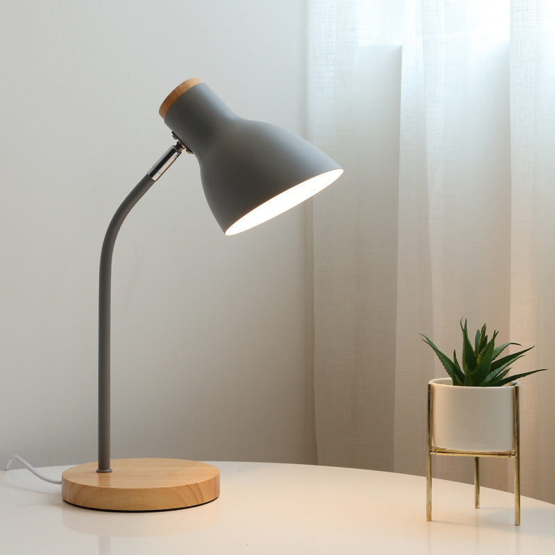 Lisslune | Flashlight-shaped swivel table lamp Macaron Metal 1-light night lamp for children's room