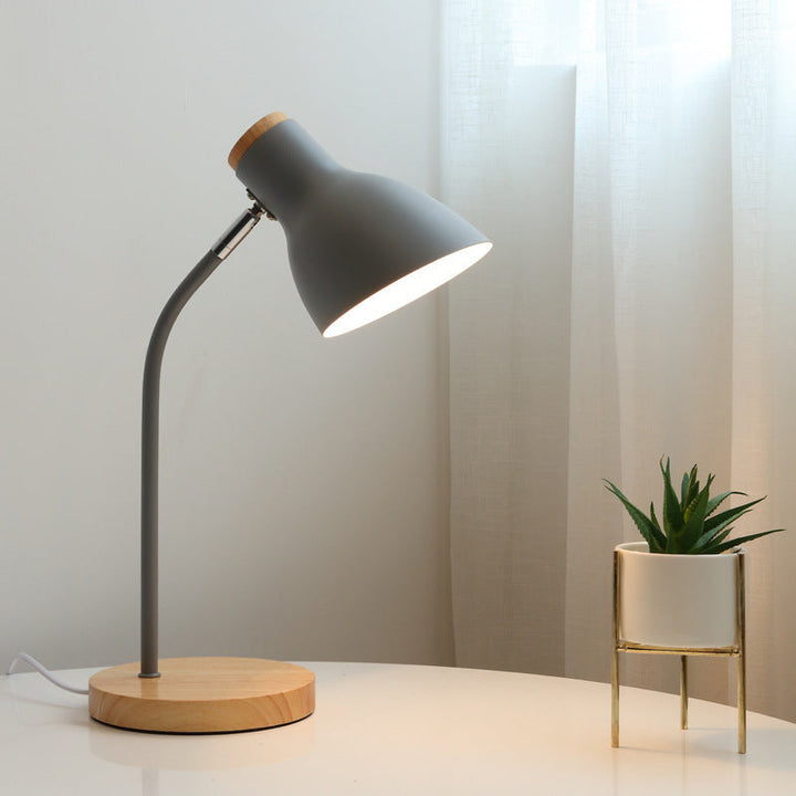 Lisslune | Flashlight-shaped swivel table lamp Macaron Metal 1-light night lamp for children's room