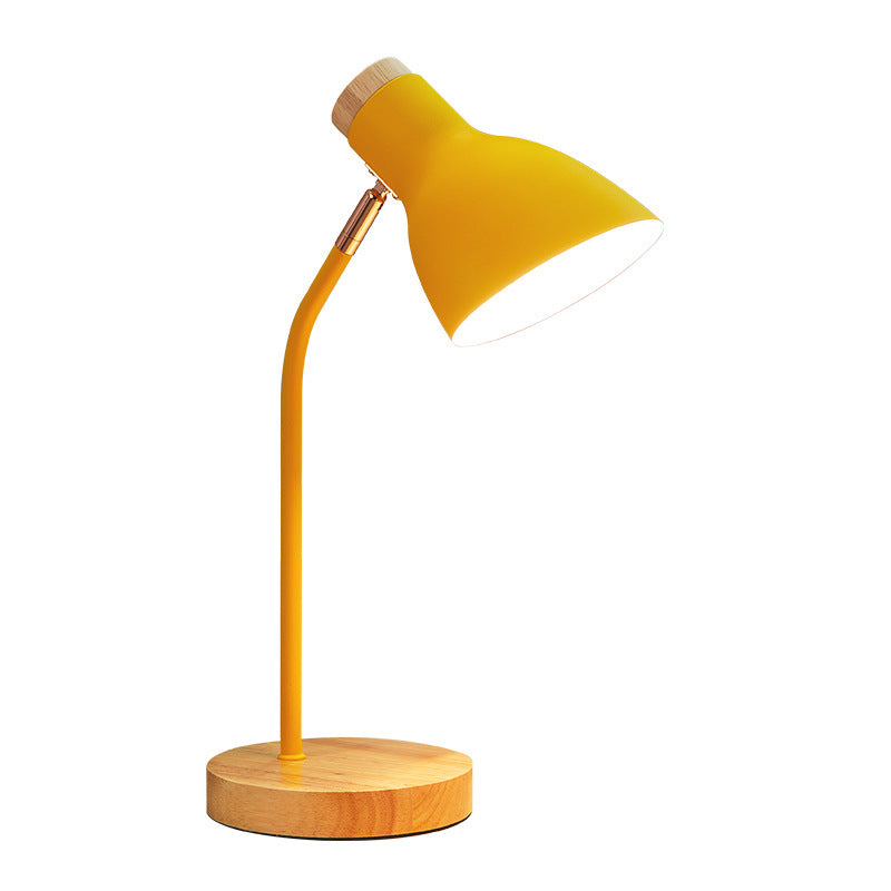Lisslune | Flashlight-shaped swivel table lamp Macaron Metal 1-light night lamp for children's room