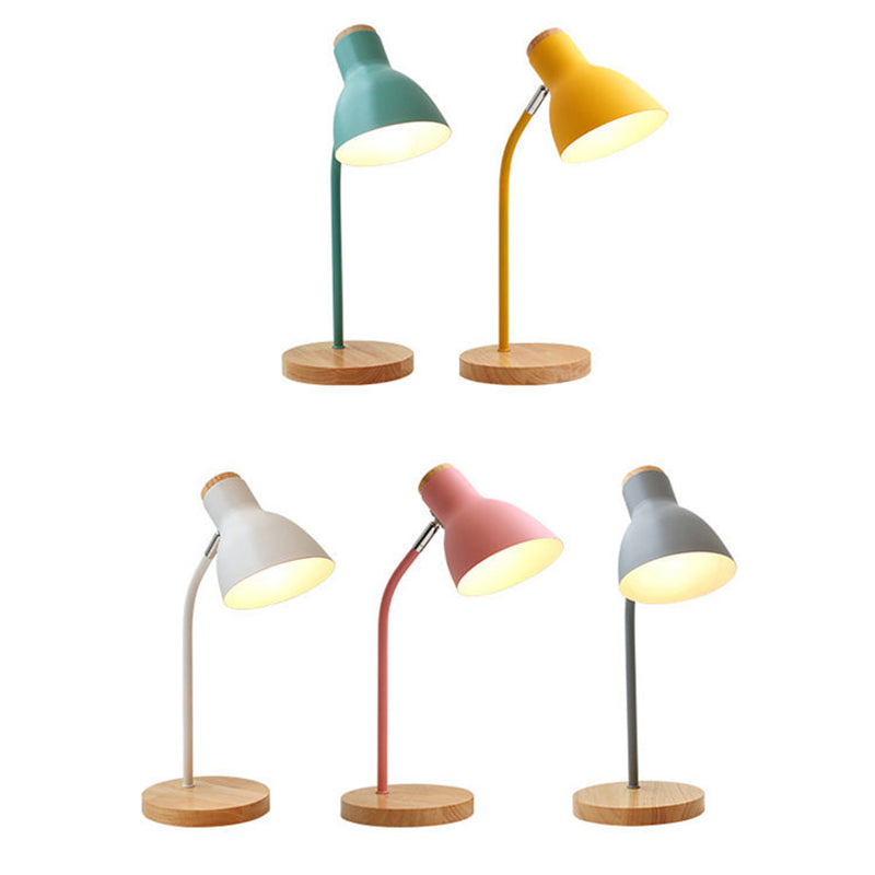 Lisslune | Flashlight-shaped swivel table lamp Macaron Metal 1-light night lamp for children's room