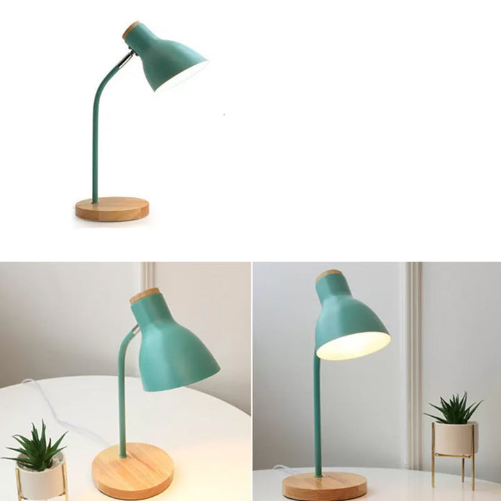 Lisslune | Flashlight-shaped swivel table lamp Macaron Metal 1-light night lamp for children's room