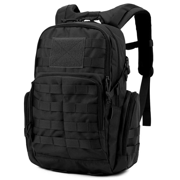 Lisslune | 25L Tactical Backpack – Water-Resistant Rucksack with MOLLE System & Hydration Compartment
