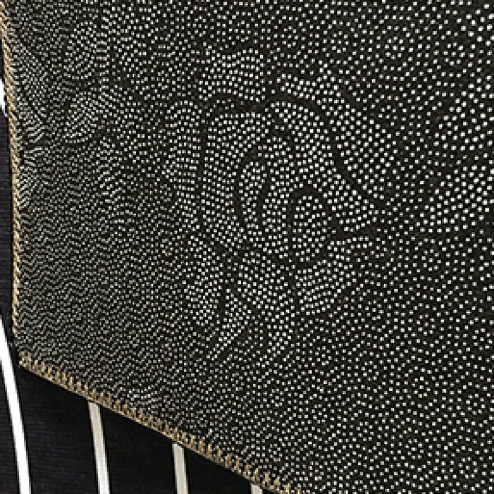Lisslune | Black Gray-White Striped Carpet Cotton Blend Novelty Area Rug Non-Slip Backing Machine Washable Indoor Rug for Room
