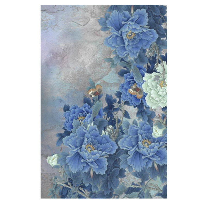 Lisslune | Multi-Colored Oriental Carpet Cotton Blend Patterned Area Rug Non-Slip Back Pet-Friendly Indoor Diamond Carpet for the Living Room