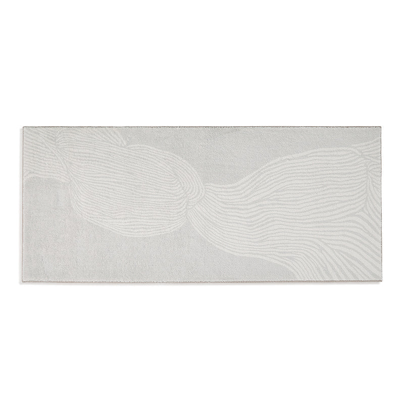 Lisslune | Simplicity Striped Printed Rug Multi-Color Superfiber Area Rug Non-Slip Stain-Resistant Easy Care Indoor Rug for Home