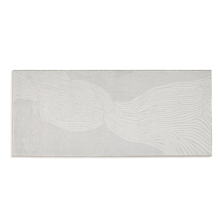 Lisslune | Simplicity Striped Printed Rug Multi-Color Superfiber Area Rug Non-Slip Stain-Resistant Easy Care Indoor Rug for Home