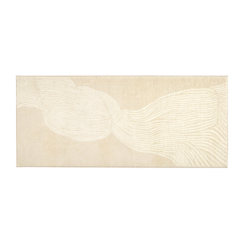 Lisslune | Simplicity Striped Printed Rug Multi-Color Superfiber Area Rug Non-Slip Stain-Resistant Easy Care Indoor Rug for Home