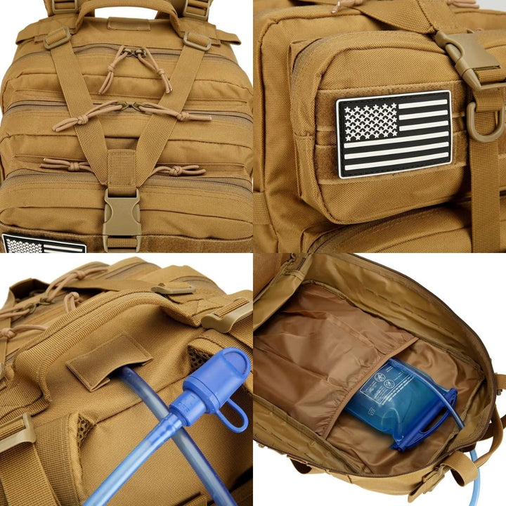 Lisslune | Emergency Tactical Backpack – Waterproof, Essential for Survival