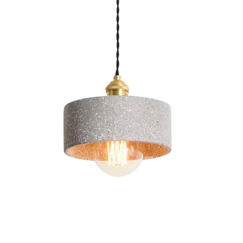 Lisslune | UrbanLume – Modern Cement Hanging Lamp
