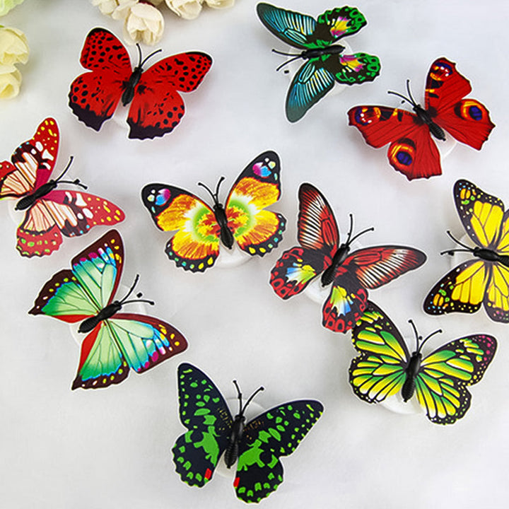 Lisslune | LumiWings - 3D colorful LED butterfly night lights