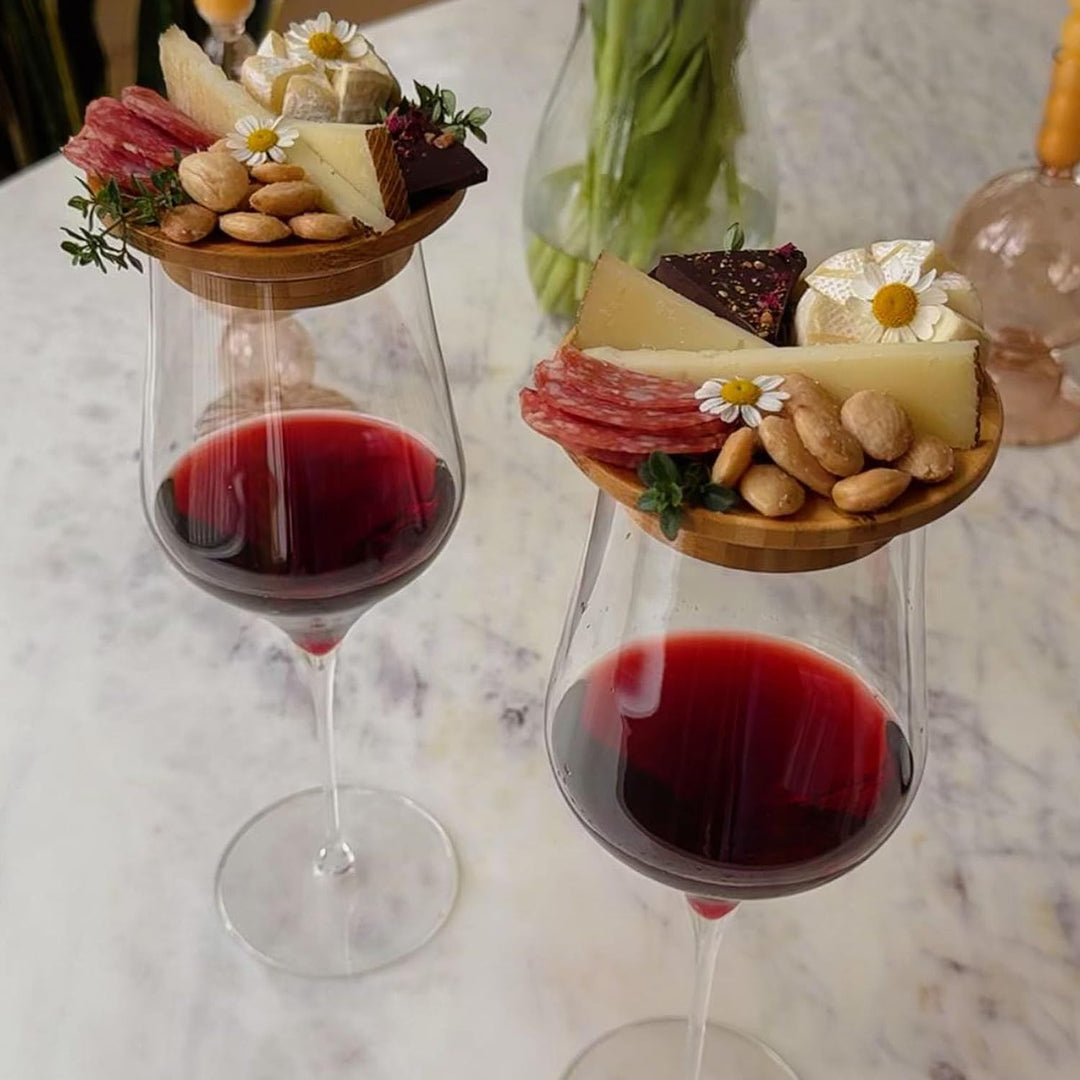 Lisslune | Wine Glass Charcuterie Attachment