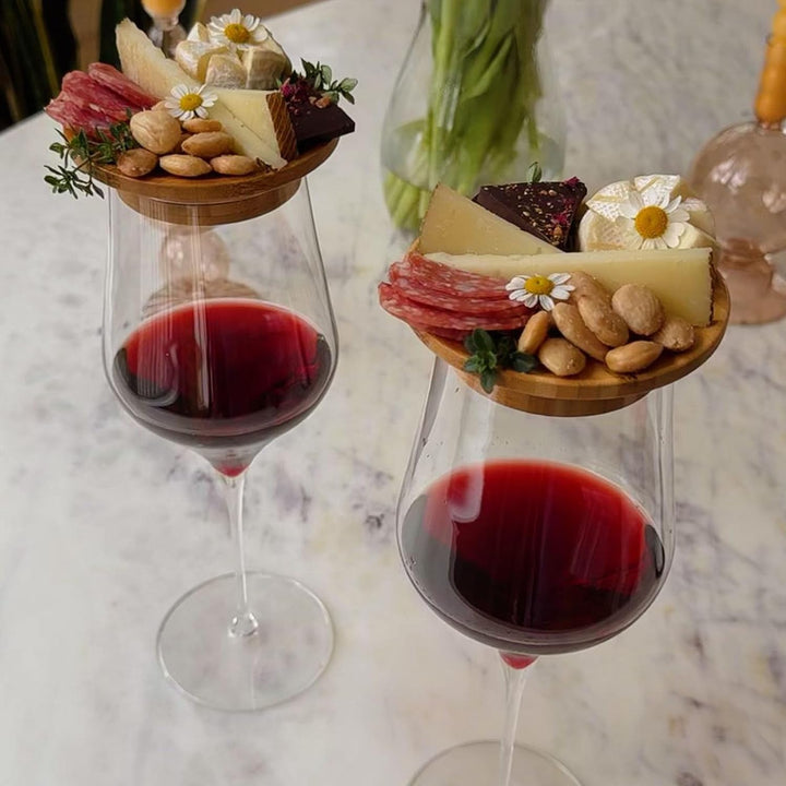 Lisslune | Wine Glass Charcuterie Attachment