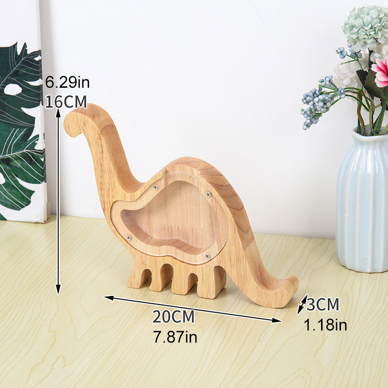 Lisslune | Wooden Animal Savings Bank