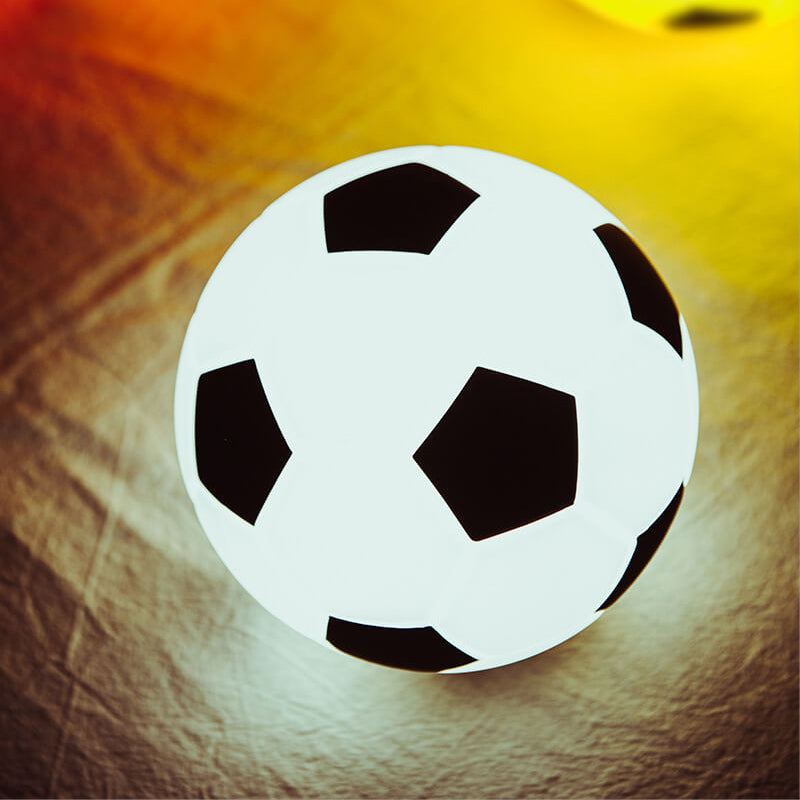 Lisslune | Creative Soccer Silicone LED Night Light USB Charging Table Lamp