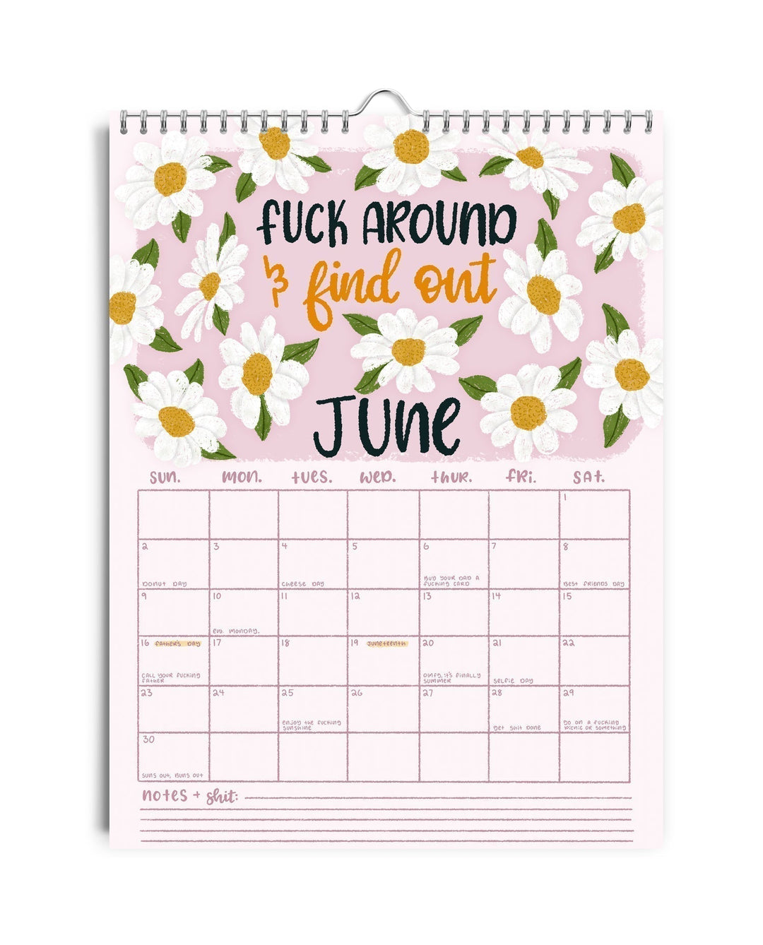 Lisslune | CALENDAR FOR 2025 – DAMN IT AGAIN