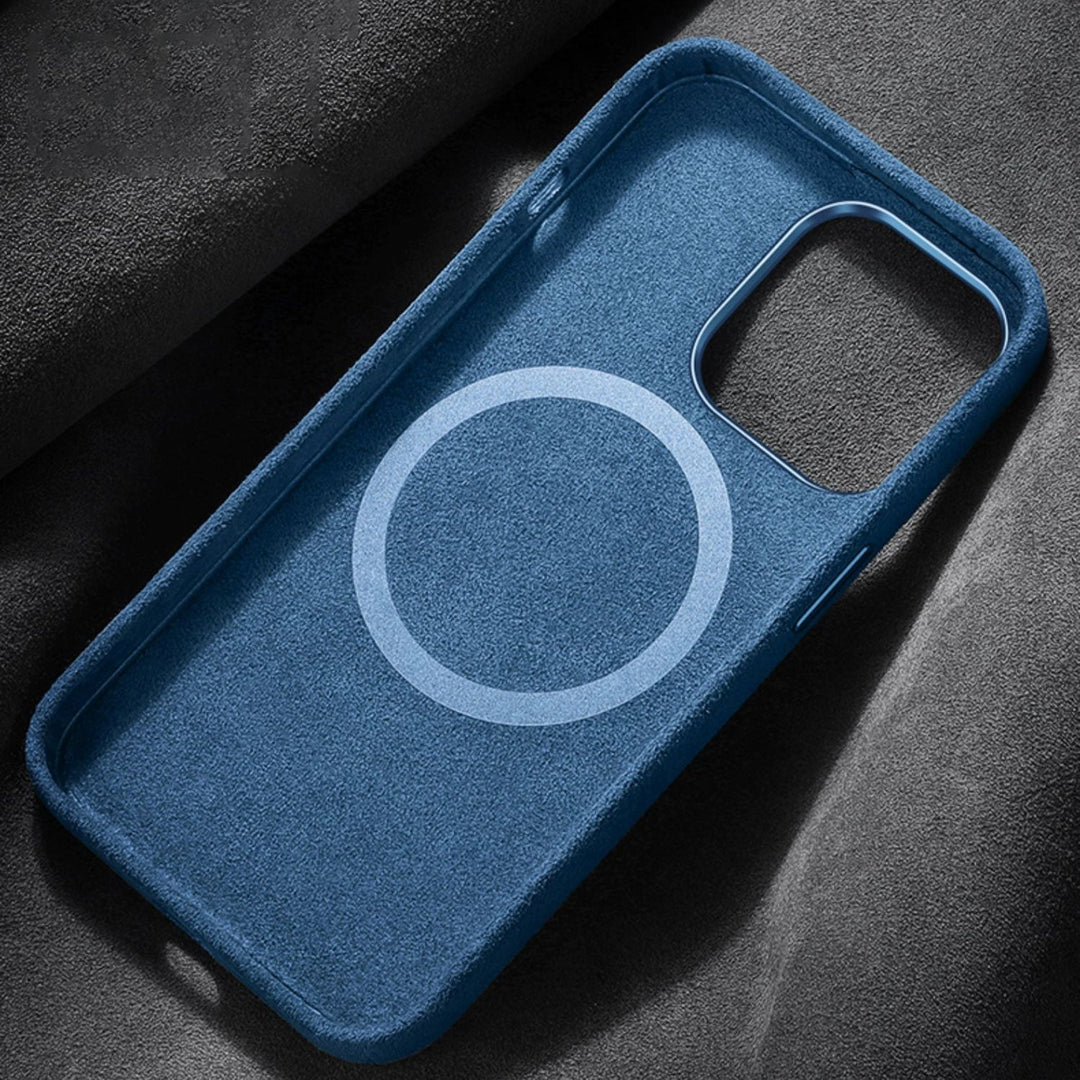 Lisslune | Italian Alcantara Magnetic Case for Iphone