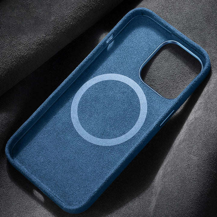 Lisslune | Italian Alcantara Magnetic Case for Iphone