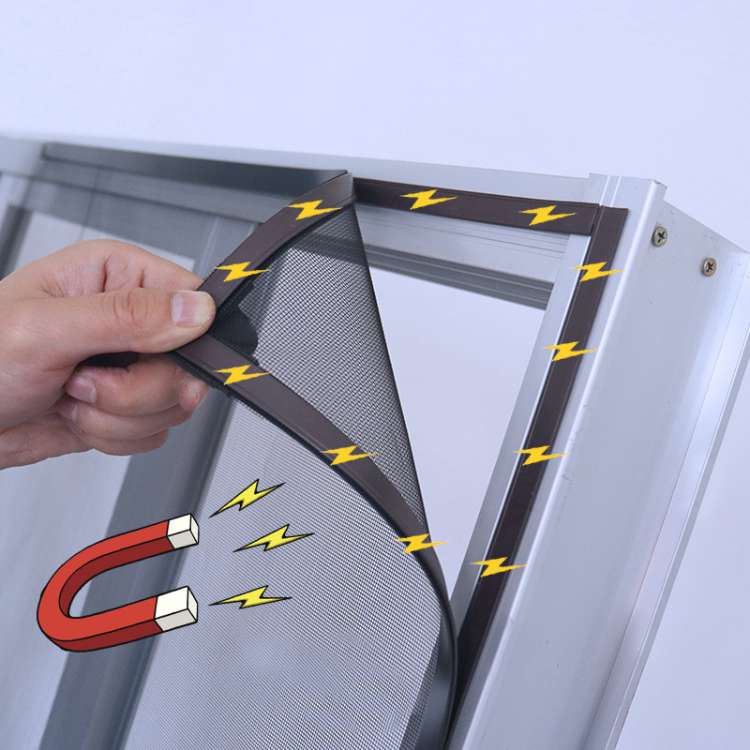 Lisslune | Magnetic Mosquito Net for Windows - No-See-Um Mesh Insect Screen for Home Protection & Bug Prevention