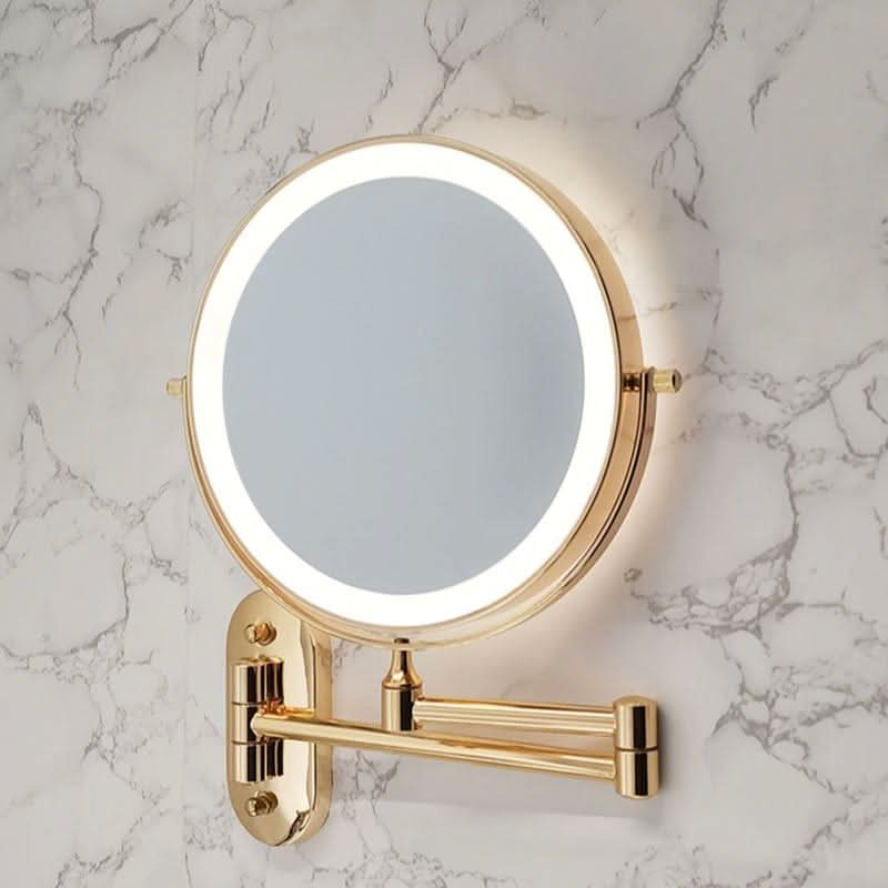 Lisslune | LUXMIRROR – Deluxe Golden Makeup Mirror
