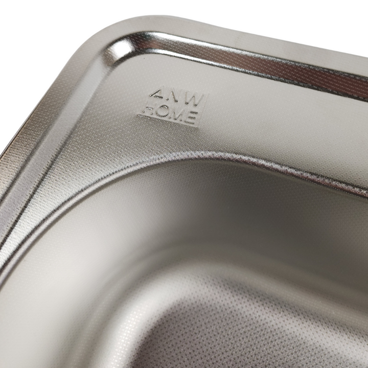Lisslune | Single bowl kitchen sink Micro Len 38x38 - siphon