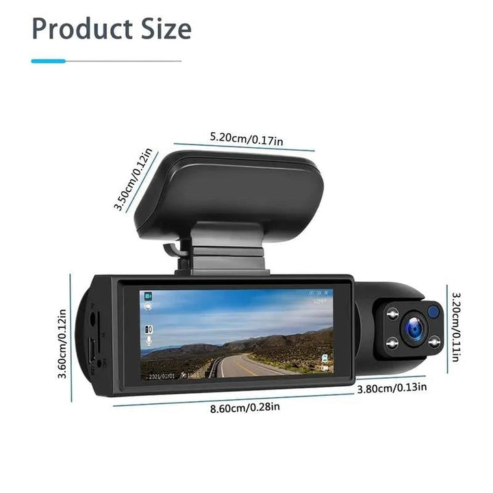 Lisslune | Front and rear view camera