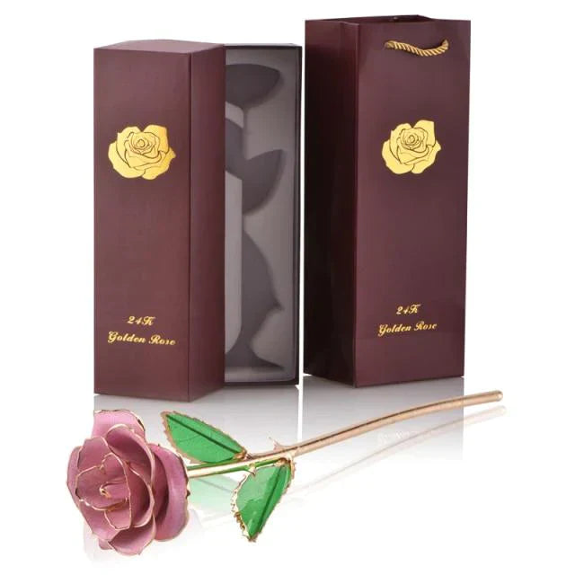 Lisslune | 24k Gold Dipped Eternal Rose