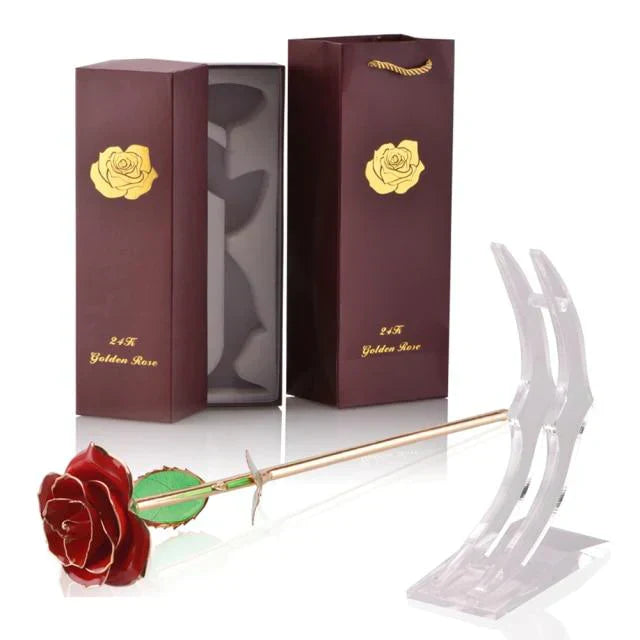 Lisslune | 24k Gold Dipped Eternal Rose