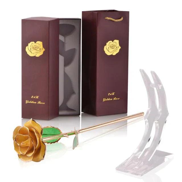 Lisslune | 24k Gold Dipped Eternal Rose