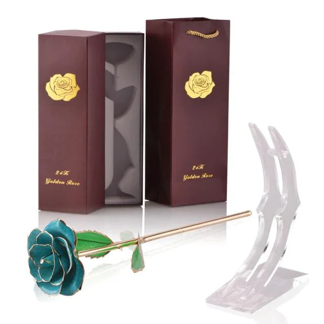 Lisslune | 24k Gold Dipped Eternal Rose