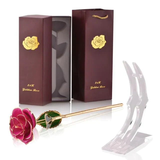 Lisslune | 24k Gold Dipped Eternal Rose