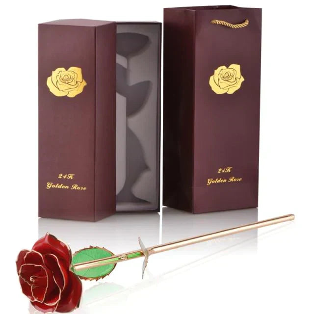 Lisslune | 24k Gold Dipped Eternal Rose