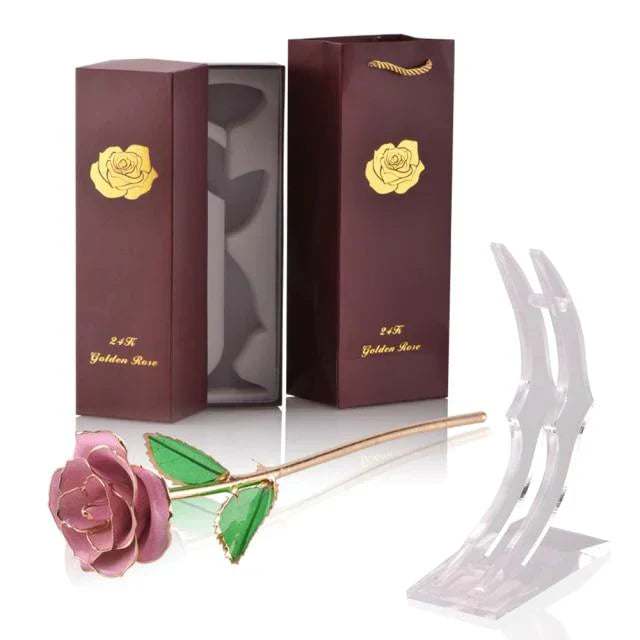 Lisslune | 24k Gold Dipped Eternal Rose