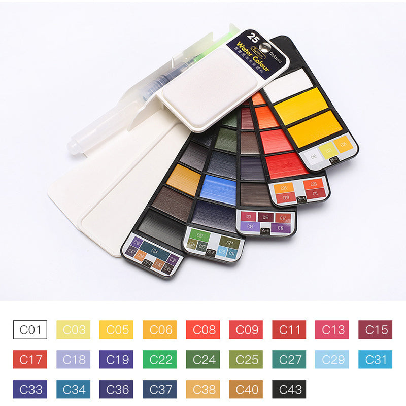 Lisslune | Solid Gouache Pigment Palette - let your creativity speak!