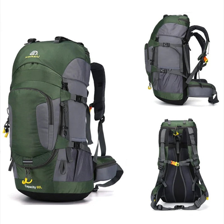 Lisslune | 60L Waterproof Backpack – Ultimate Outdoor Backpack for All Adventures