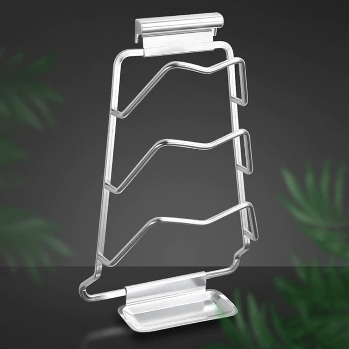 Lisslune | Wall-Mounted Extreme Pot Lid Holder Rack