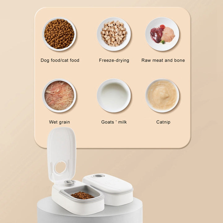 Lisslune | 2-in-1 Gravity Pet Feeder - Eco-Friendly & Practical