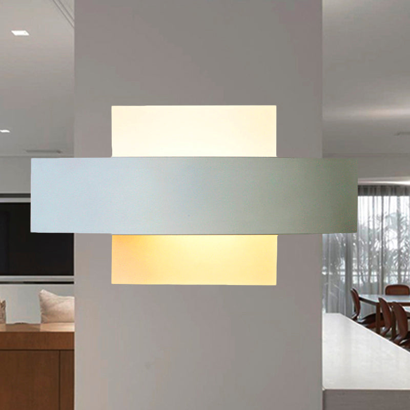 Skørter | Living Room Slim Panel Wall Lamp Acrylic Modern Style White LED Wall Lamp